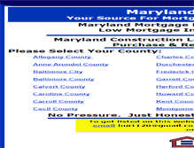 Tablet Screenshot of marylandlowrates.com